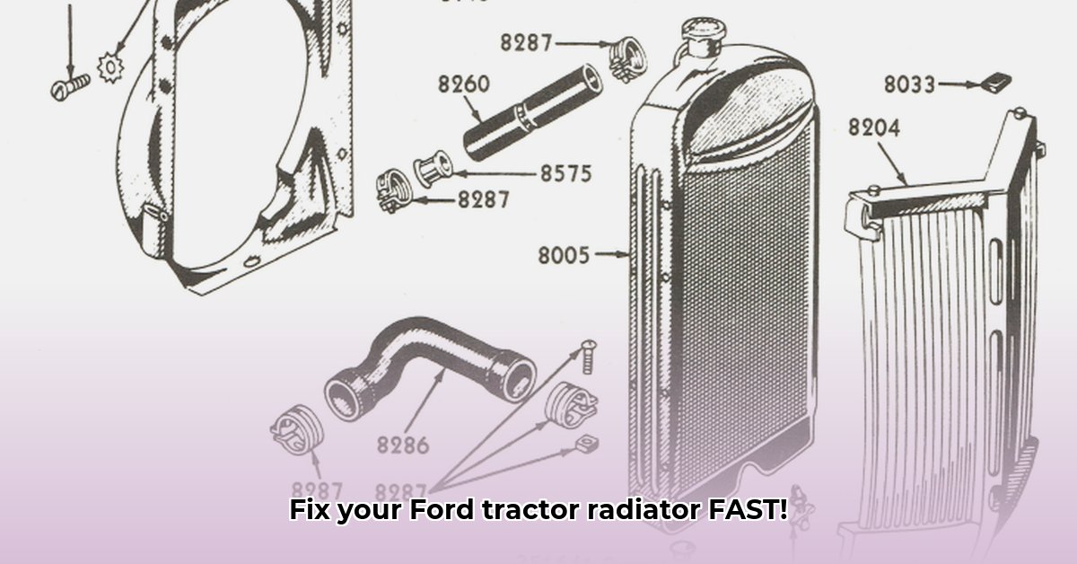 ford-tractor-radiator